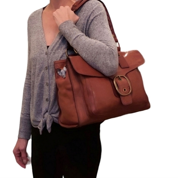 Coach Handbags - Coach Legacy Hamptons Bleecker Tattersol Zip Closure Shoulder bag